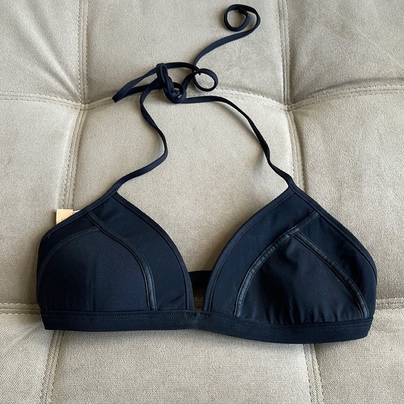 BOND-EYE AUSTRALIA BLACK BATHING SUIT TOP - Picture 1 of 4